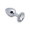 Banoch Buttplug Aurora Clear Small Metalen buttplug Diamant steen Wit 987101174