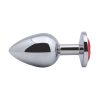 Banoch Buttplug Aurora Red Large Metalen buttplug Diamant steen Rood 987101179 2
