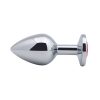 Banoch Buttplug Aurora Red Medium Metalen buttplug Diamant steen Rood 987101177 2