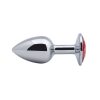 Banoch Buttplug Aurora Red Small Metalen buttplug Diamant steen Rood 987101175 2