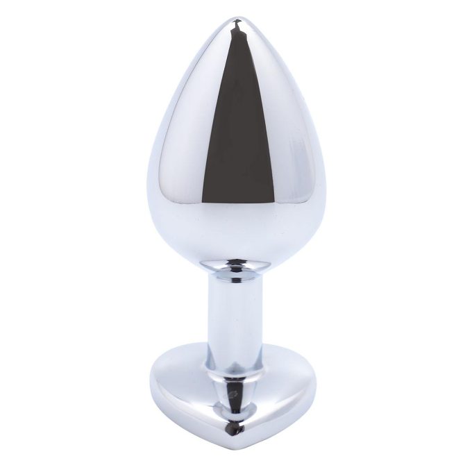 Banoch Buttplug Coeur Rose Medium Metaal Hart Diamant Steen Roze 98710513 3