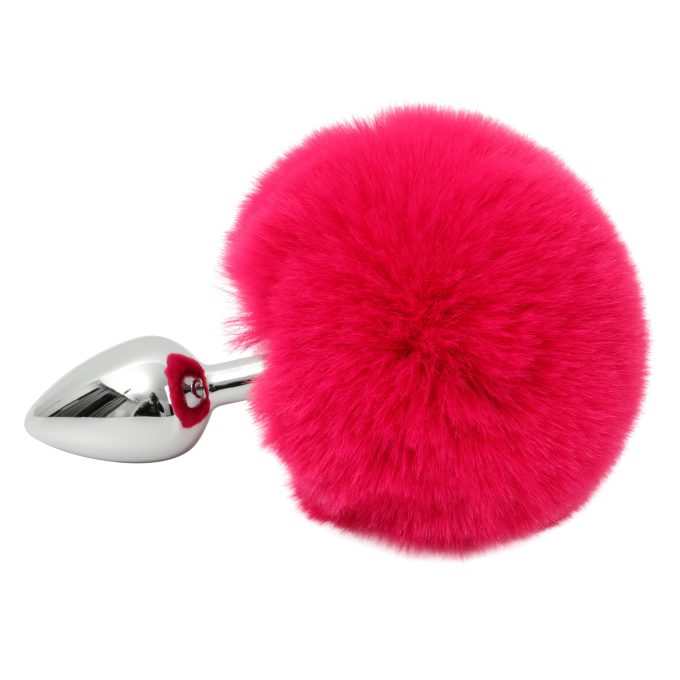 Banoch Buttplug Lepus Pink Konijnenstaart Metaal Roze 2 scaled scaled
