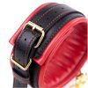 Banoch Collar leash Gold Halsband en Riem Rood met goud 987101332 4