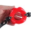 Banoch Gag kissy lips Rood bondage in hand Banoch Gag kissy lips Rood bondage in hand