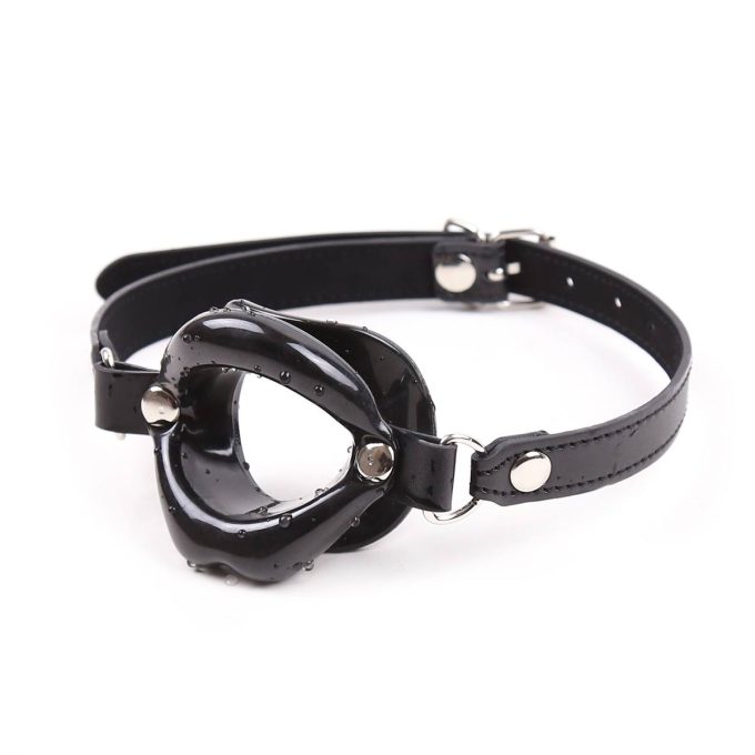 Banoch Gag kissy lips Zwart bondage 987101400 3