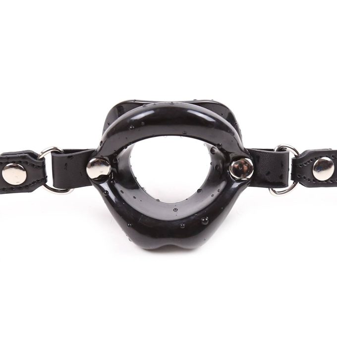 Banoch Gag kissy lips Zwart bondage 987101400 5