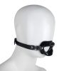 Banoch   Gag kissy lips   Zwart   hangend in hand (4)