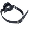 Banoch   Gag kissy lips   Zwart   hangend in hand (6)