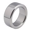 Banoch Glansring Thick brede metalen eikelring