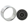 Banoch Glansring Thin brede dunne metalen eikelring cockrin (1)