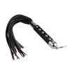Banoch Pu zwart leren flogger Zweep 987101150 Banoch Pu zwart leren flogger Zweep 987101150