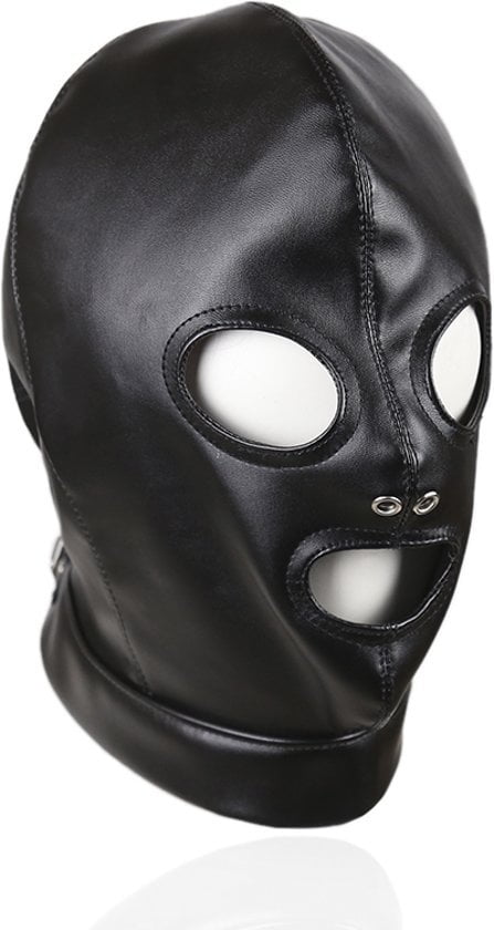 Banoch Zwart PU leren Masker BDSM 987101153 2 Banoch Zwart PU leren Masker BDSM 987101153 2