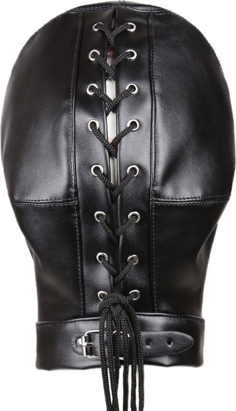 Banoch Zwart PU leren Masker BDSM 987101153 4 Banoch Zwart PU leren Masker BDSM 987101153 4