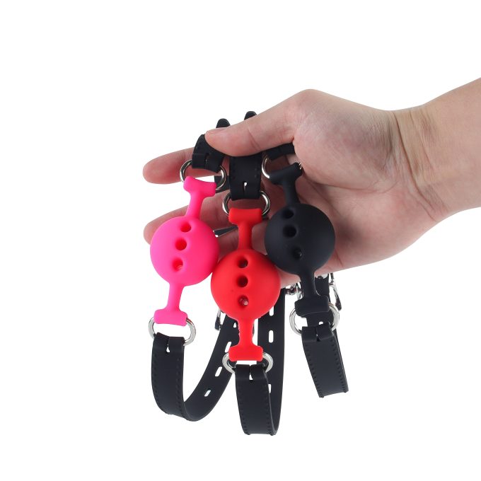 Banoch   ball gag siliconen small   in verschillende kleuren