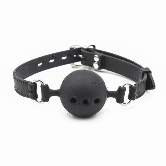 Banoch ballgag siliconen small zwart Ø 35 cm 987101339
