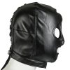 Banoch bondagemasker zwart imitatieleer 987101153 3 Banoch bondagemasker zwart imitatieleer 987101153 3