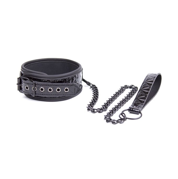 Banoch collar Geometric black halsband patroon zwart 987101333 3 Banoch collar Geometric black halsband patroon zwart 987101333 3