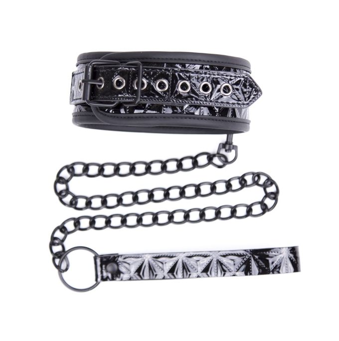 Banoch collar Geometric black halsband patroon zwart 987101333 5 Banoch collar Geometric black halsband patroon zwart 987101333 5