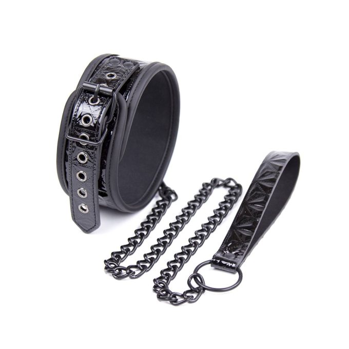 Banoch collar Geometric black halsband patroon zwart 987101333 8 Banoch collar Geometric black halsband patroon zwart 987101333 8