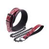 Banoch collar Geometric red halsband patroon rood 987101334