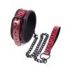 Banoch collar Geometric red halsband patroon rood 987101334 2