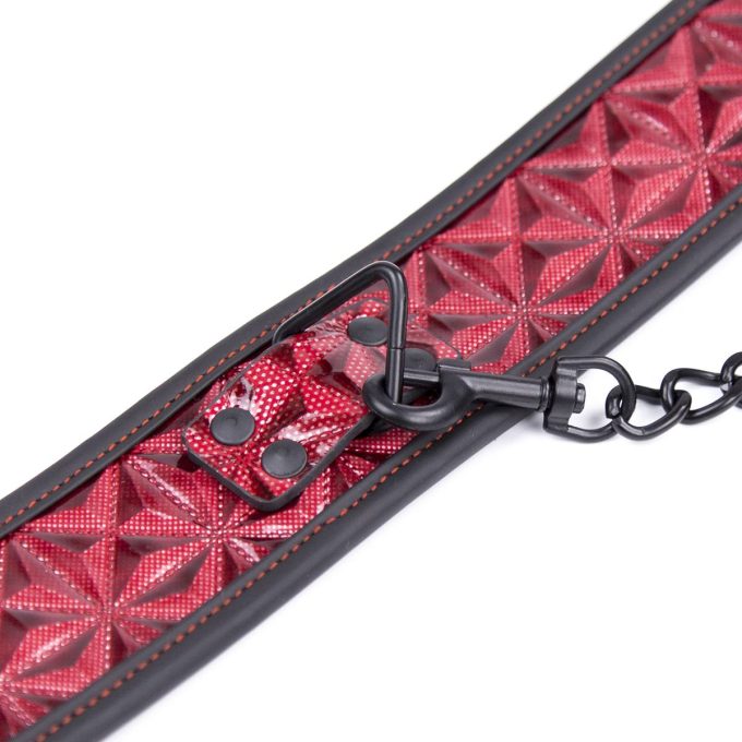 Banoch collar Geometric red halsband patroon rood 987101334 8