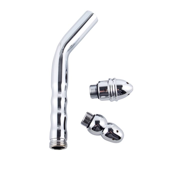 Banoch gebogen klysma met 3 opzetstukken metalen intiemdouche 4 scaled Banoch gebogen klysma met 3 opzetstukken metalen intiemdouche 4 scaled