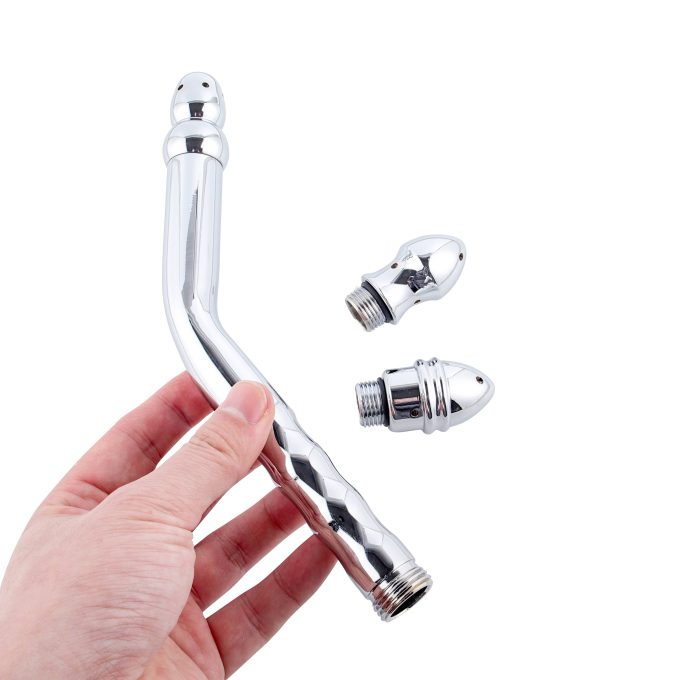 Banoch gebogen klysma met 3 opzetstukken metalen intiemdouche 6 scaled Banoch gebogen klysma met 3 opzetstukken metalen intiemdouche 6 scaled