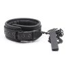 Banoch halsband van pu leer gevoerd zwart 987101335 3