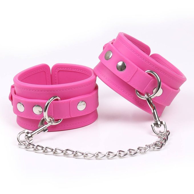 Banoch handboeien van siliconen roze 987101373 4