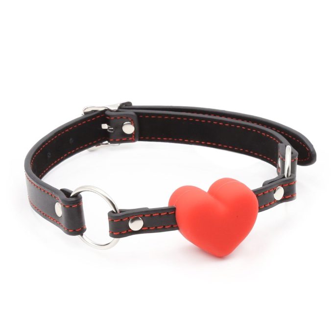 Banoch mouth gag siliconen hartje mondknevel hart 987101338 2