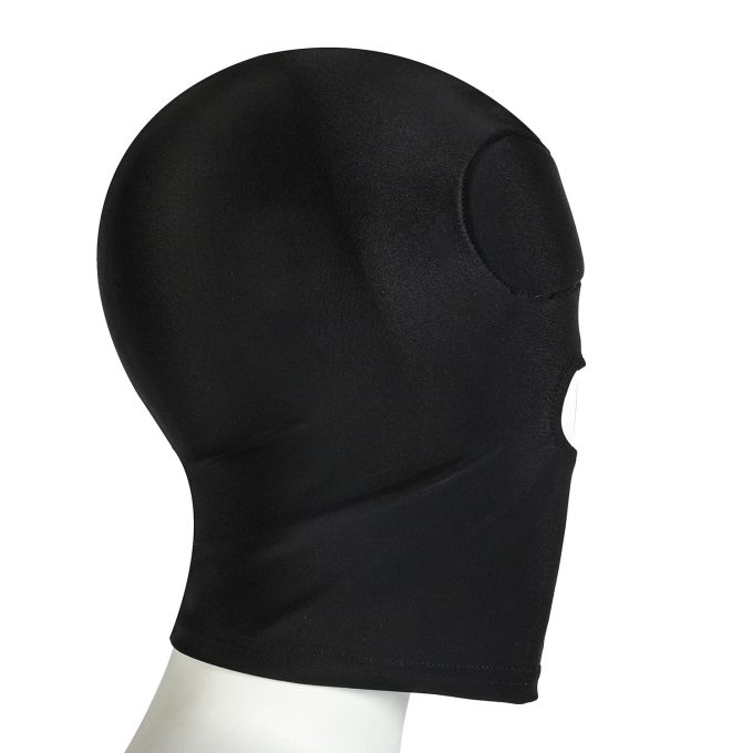 Banoch stretch bondage black hood with hole 987101301 3 Banoch stretch bondage black hood with hole 987101301 3