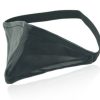 Banoch zacht zwart imitatieleer oogmasker 987101154 5
