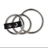 Banoch – Gates of hell 3 – Cockring metaal met Pu leer 50 mm 38 mm 987101149 3
