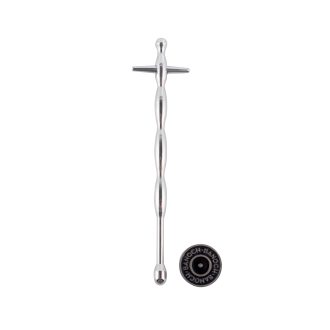 Insertable Penisstick Dotsero Metaal golvend max. ∅ 8 mm 6 scaled