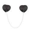 Pinch Attached heart Black hartvormige tepelkwastjes Zwart tepelversiering tepelsticker 987101407 1 Pinch Attached heart Black hartvormige tepelkwastjes Zwart tepelversiering tepelsticker 987101407 1