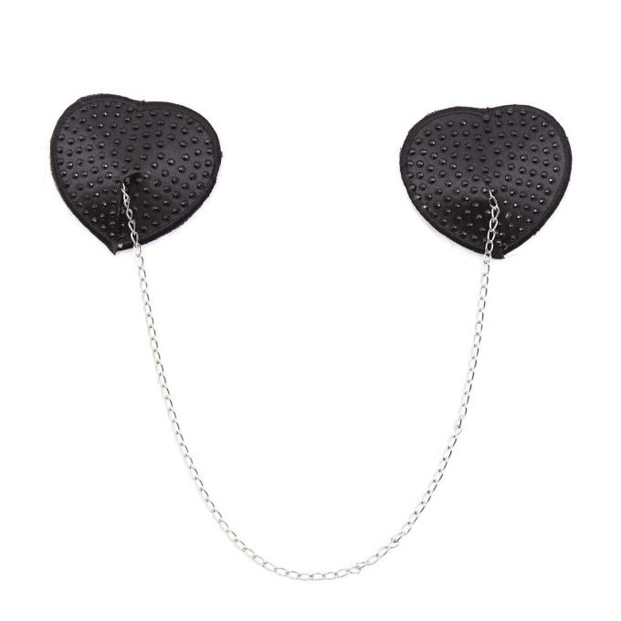 Pinch Attached heart Black hartvormige tepelkwastjes Zwart tepelversiering tepelsticker 987101407 1 Pinch Attached heart Black hartvormige tepelkwastjes Zwart tepelversiering tepelsticker 987101407 1