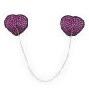 Pinch Attached heart BlackPurple hartvormige tepelkwastjes ZwartPaars tepelversiering nipple tassels 987101410 1 Pinch Attached heart BlackPurple hartvormige tepelkwastjes ZwartPaars tepelversiering nipple tassels 987101410 1