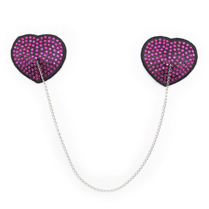 Pinch Attached heart BlackPurple hartvormige tepelkwastjes ZwartPaars tepelversiering nipple tassels 987101410 1 Pinch Attached heart BlackPurple hartvormige tepelkwastjes ZwartPaars tepelversiering nipple tassels 987101410 1