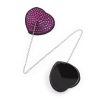 Pinch Attached heart BlackPurple hartvormige tepelkwastjes ZwartPaars tepelversiering nipple tassels 987101410 4 Pinch Attached heart BlackPurple hartvormige tepelkwastjes ZwartPaars tepelversiering nipple tassels 987101410 4