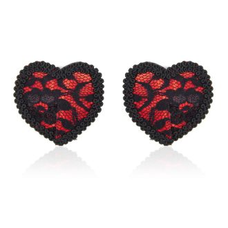 Pinch Boudoir Round Lace Tepelversiering Rood 987101563 4