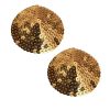 Pinch Boudoir Round Sparkling Tepelversiering Goud tepelplakker tepelsticker 987101492 1