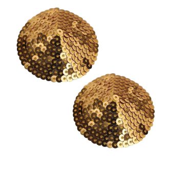 Pinch Boudoir Round Sparkling Tepelversiering Goud tepelplakker tepelsticker 987101492 1