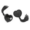 Pinch Burlesque Heart Black Ribbed Tepelkwastjes Hart Zwart 987101571 4
