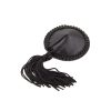 Pinch Burlesque Round Black Ribbed Tepelkwastjes rond Zwart 2