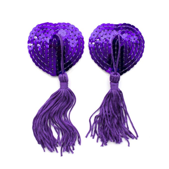 Pinch Burlesque Shining Heart Purple Tepelkwastjes Hart Paars tepelkwast 987101390 1