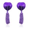 Pinch Burlesque Shining Heart Purple Tepelkwastjes Hart Paars tepelkwast 987101390 3