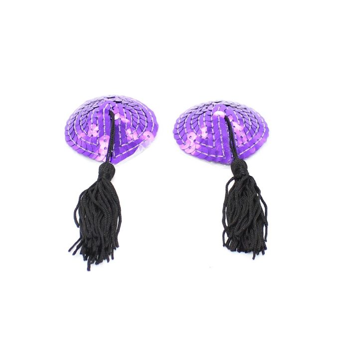 Pinch Burlesque Shining Heart PurpleBlack Tepelkwastjes Hart PaarsZwart nipple tassels 987101395 3 Pinch Burlesque Shining Heart PurpleBlack Tepelkwastjes Hart PaarsZwart nipple tassels 987101395 3