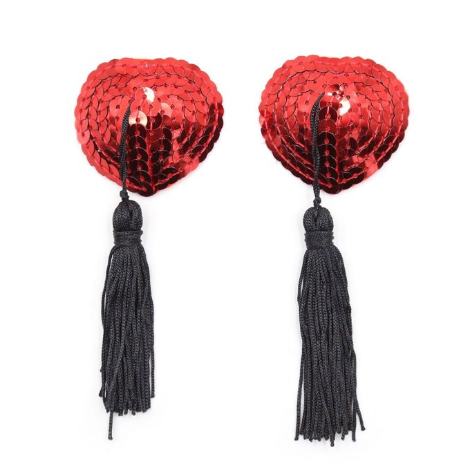 Pinch Burlesque Shining Heart RedBlack Tepelkwastjes Hart RoodZwart tepelkwast 987101396 1 Pinch Burlesque Shining Heart RedBlack Tepelkwastjes Hart RoodZwart tepelkwast 987101396 1