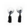 Pinch Burlesque Shining Heart SilverBlack Tepelkwastjes Hart ZilverZwart nipple tassels 987101392 2